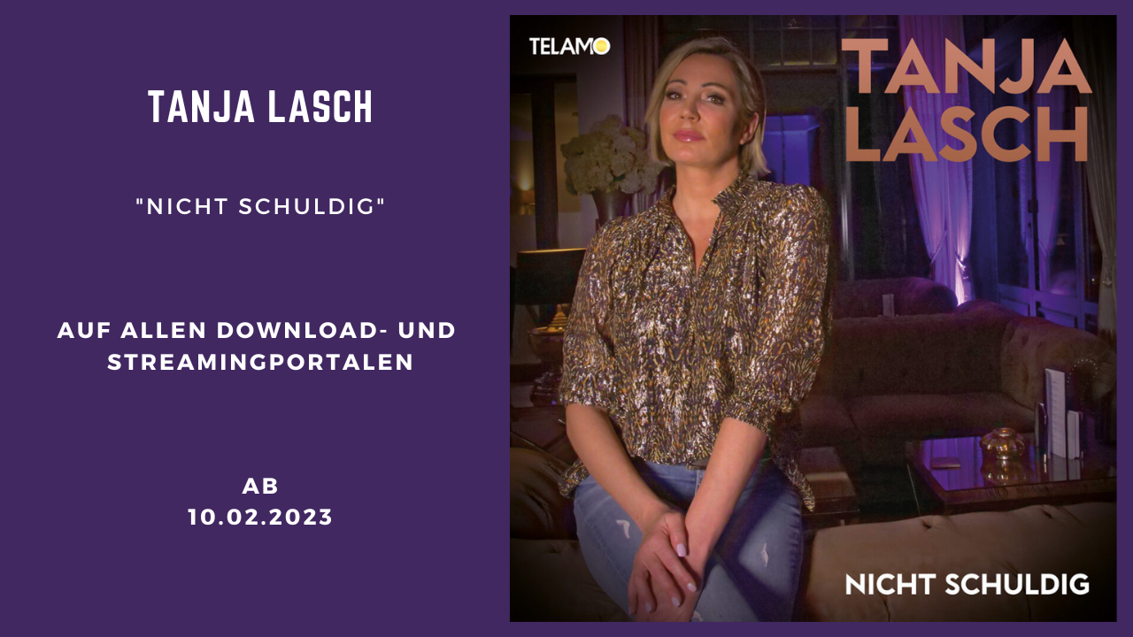 Die Single „Nicht schuldig von Tanja Lasch“ erscheint am 10.02.2023