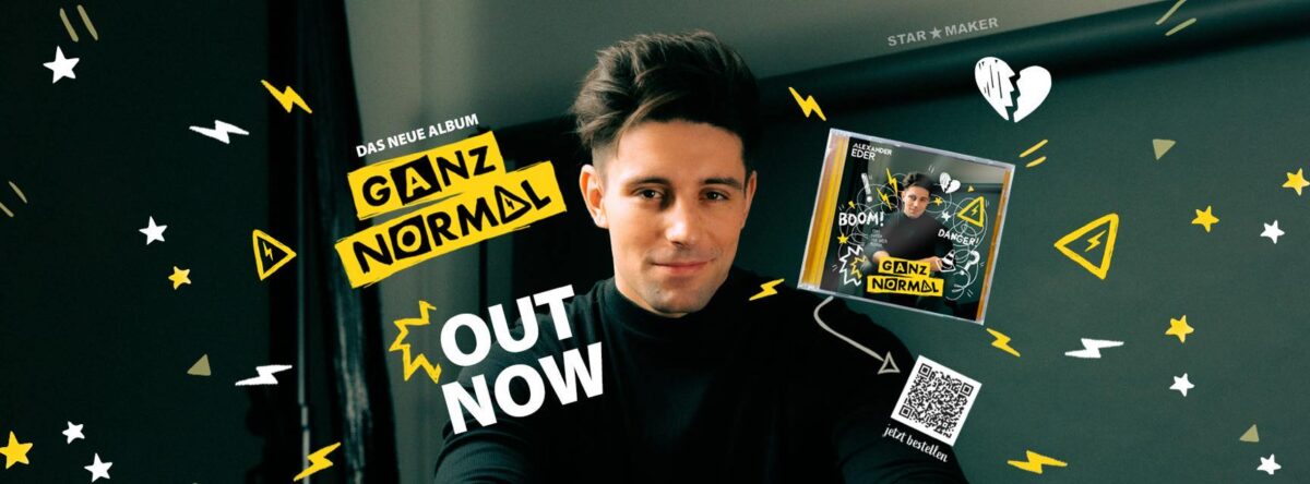 Ausnahmesänger Alexander Eder begeistert mit seinem zweiten Album “Ganz Normal“