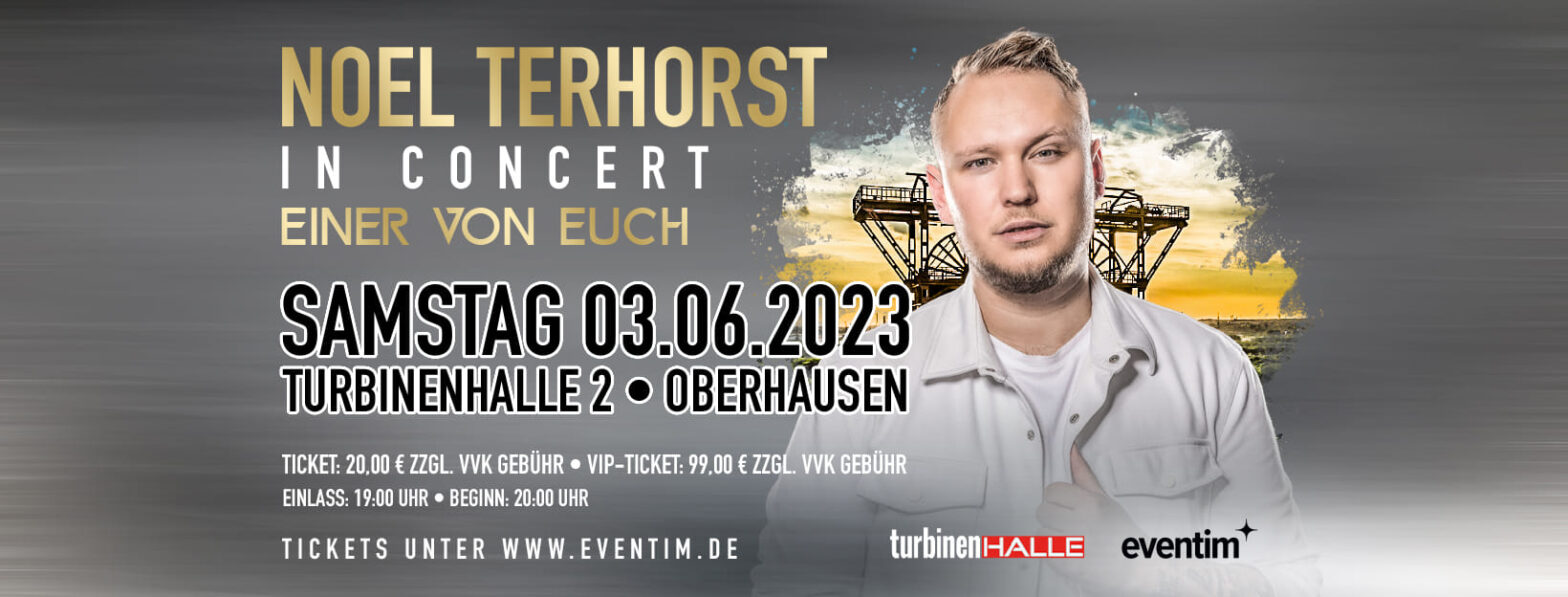 NOEL TERHORST in Concert in der Turbinenhalle 2, Oberhausen