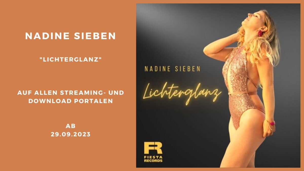 Nadine Sieben präsentiert mit „Lichterglanz“ einen Song, der zwischen Realität, Fiktion und Traum schwebt