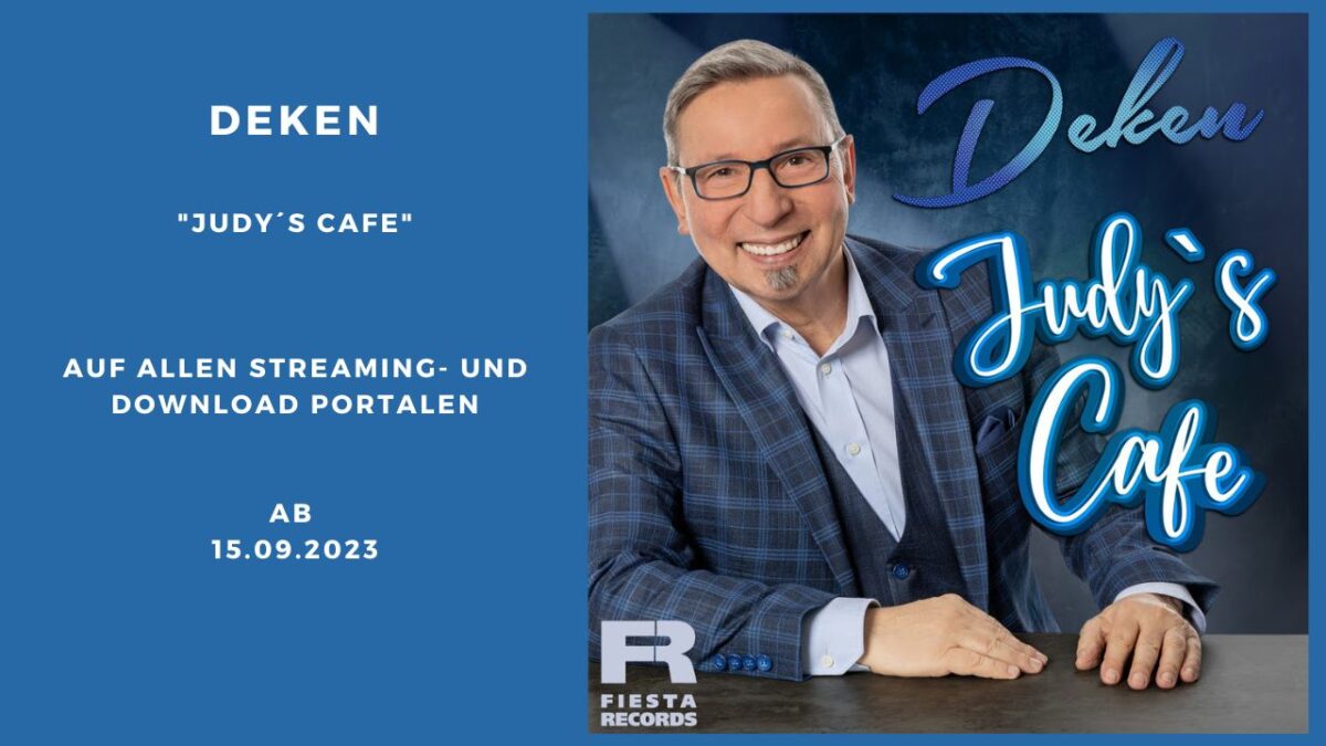 Deken präsentiert seinen neuen Song Judys Cafe