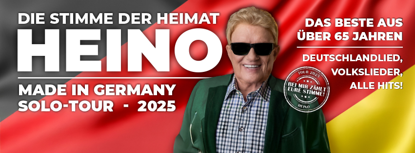 Ein Abend voller Tradition, Leidenschaft und generationsübergreifender Begeisterung. Heino live in der Turbinenhalle Oberhausen