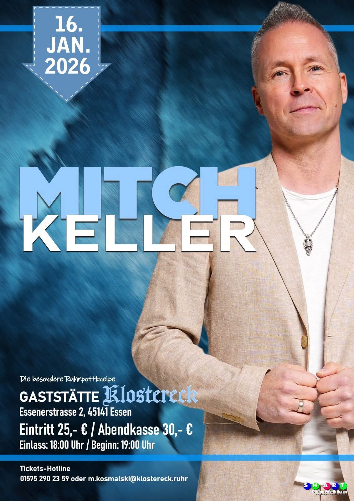 Mitch Keller live im Klostereck Essen – Ein Abend voller Nähe, neuer Songs und echter Emotionen