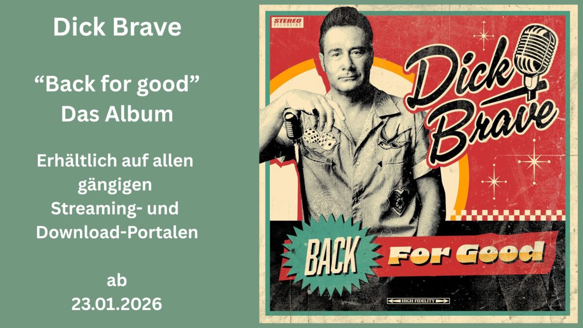 Nach 12 Jahren feiert Sänger Sasha mit Kunstfigur Dick Brave das Comeback