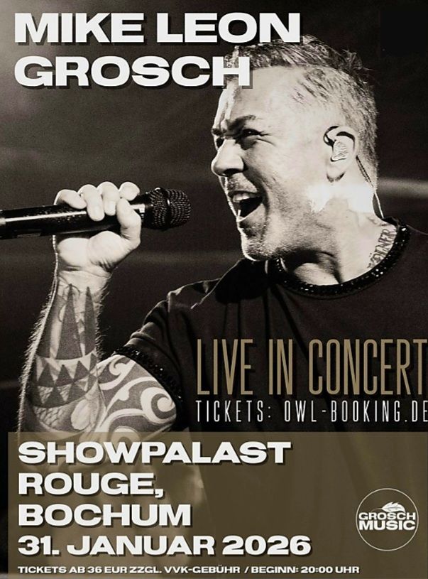 Mike Leon Grosch begeistert Bochum