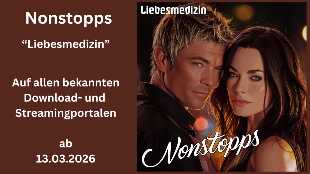 Nonstopps veröffentlichen neue Single „Liebesmedizin“ – Auftakt zum Konzeptalbum „Digitale Liebe“