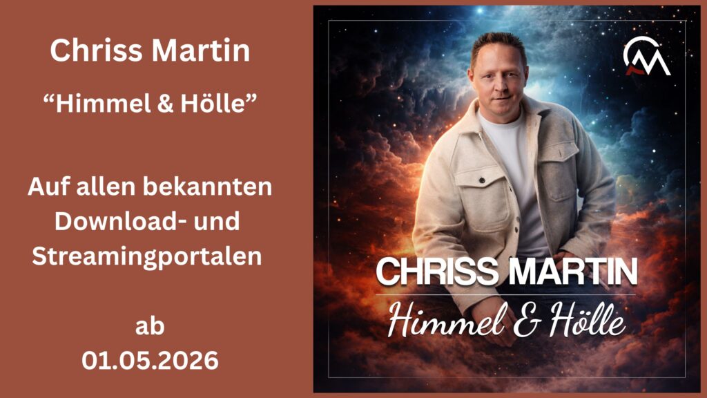 Chriss Martin meldet sich mit „Himmel & Hölle“ eindrucksvoll zurück