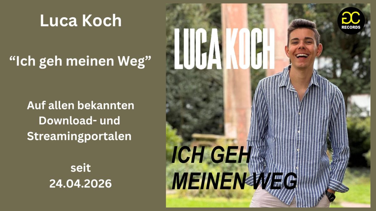 EIN JUNGER KÜNSTLER MIT KLARER HALTUNG – LUCA KOCH GEHT SEINEN EIGENEN WEG
