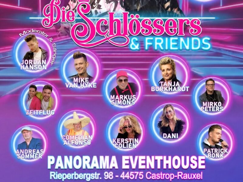 Großes Charity-Konzert im Panorama Eventhouse Castrop-Rauxel zugunsten des Bündnis Kinderschutzbund e.V.