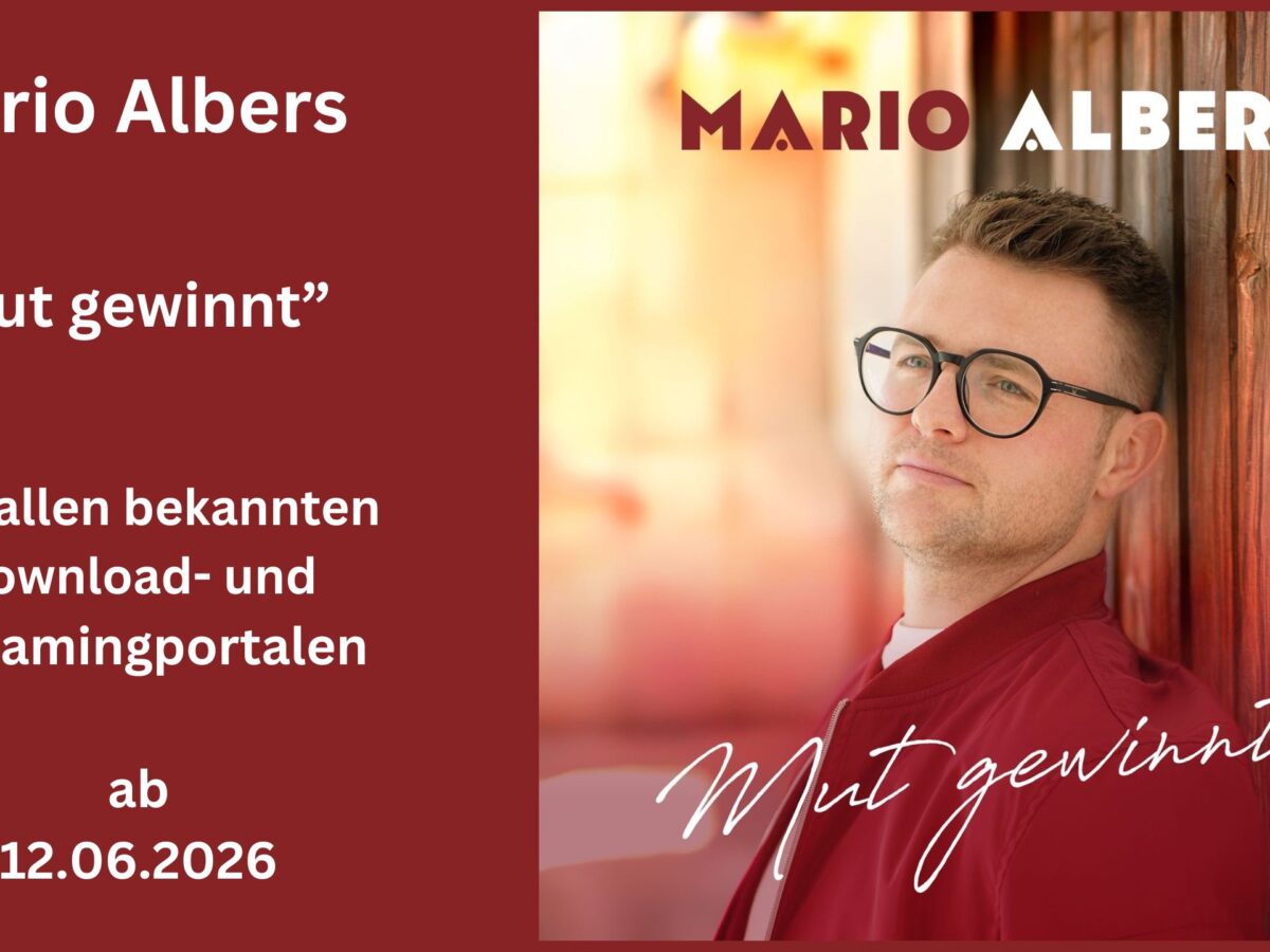 Ein moderner Pop-Schlager über den Mut, trotz aller Zweifel seinen eigenen Weg weiterzugehen