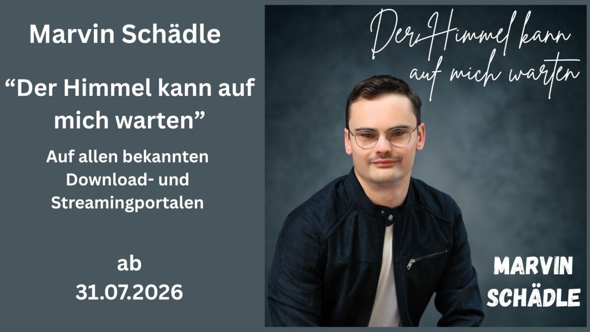 „Der Himmel kann auf mich warten“ – Ein gefühlvoller Schlager über Hoffnung, Neuanfang und die Kraft der Liebe