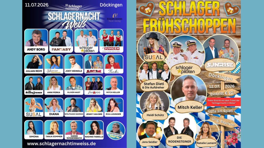 Ein Wochenende voller Schlager, Emotionen und unvergesslicher Momente
