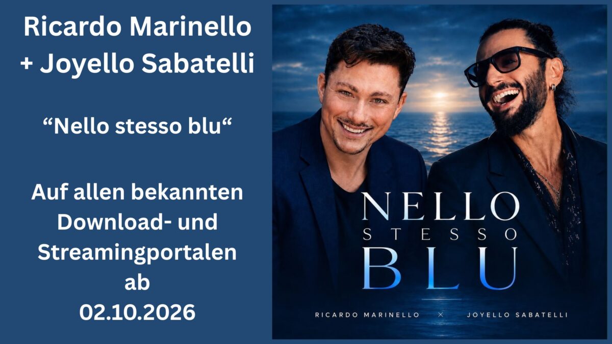 „Nello stesso blu“ – ein musikalisches Statement für die Kraft der Musik und für das, was Menschen miteinander verbindet