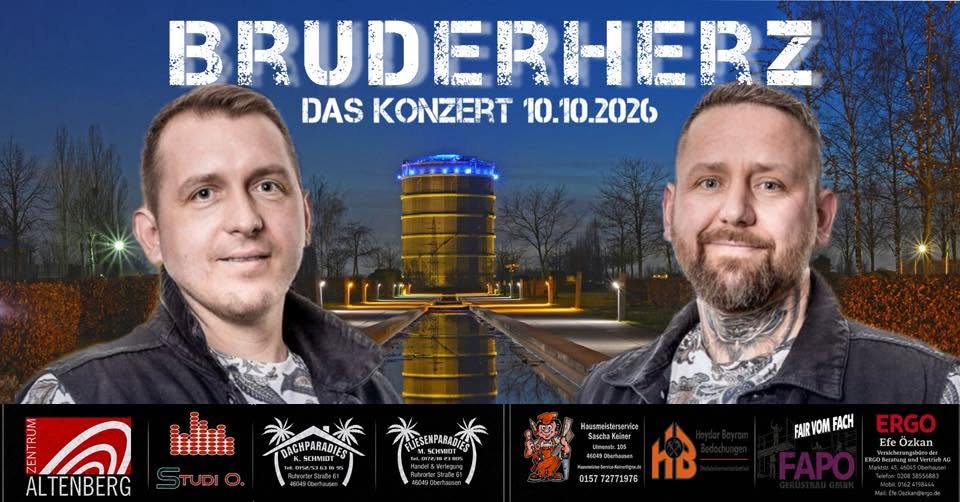 BRUDERHERZ live im Zentrum Altenberg: Nach dem Konzert war noch lange nicht Schluss!