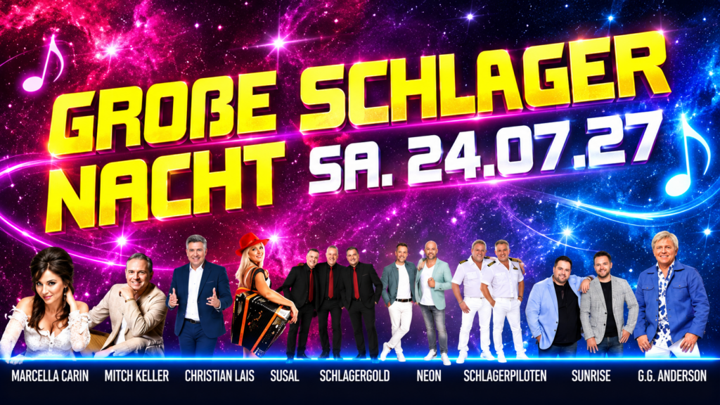 Die große Schlagernacht am Angus Stüble – der Ticketverkauf hat begonnen!